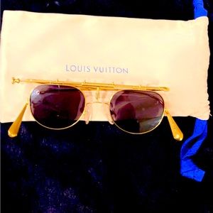 Unique rare Louis Vuitton Sunglasses unisex. Given to me as a gift